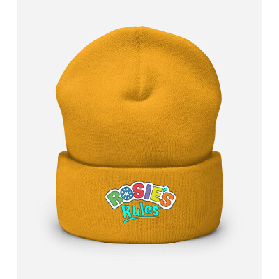 Rosie's Rules Logo Embroidered Beanie
