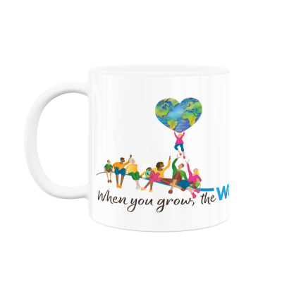 White Jumbo Mug -  20oz