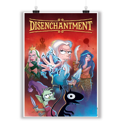 Disenchantment Part 5 Key Art Poster: Size A1 (23.4" x 33.1")