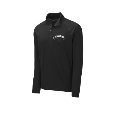 Sport-Tek Canaras Men's 1/4-Zip (Black)