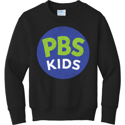 PBS KIDS Logo Youth Core Fleece Crewneck Sweatshirt