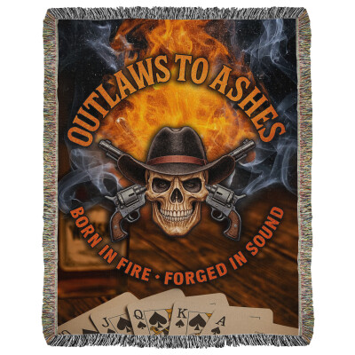 Outlaws to Ashes Woven Blanket - Large (80" x 60")