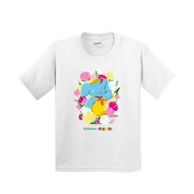 Bubbles & Friends Mothers Day Flowers Childrens T-Shirt