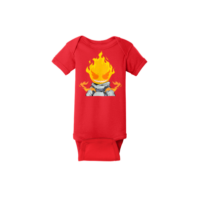 Mistfits #7259 Infant Short Sleeve Baby Rib Bodysuit GnarFather