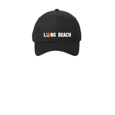 Clasic Long Beach Five-Panel Twill Cap