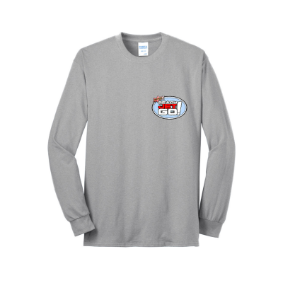 Adult Pocket Logo Long Sleeve Tee