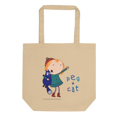 Peg + Cat Tote Bag