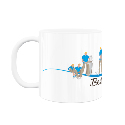 White Jumbo Mug -  20oz