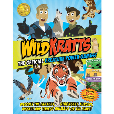 Wild Kratts: The Official Creature Power Games!: Discover the Fastest, Strongest, Fiercest, Biggest and Tiniest Animals on the Planet Book