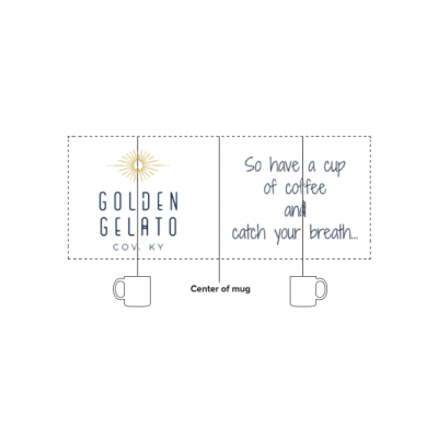 11oz White Ceramic Mug