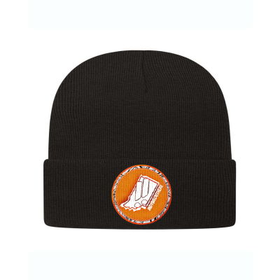 IndyWeOutHere Embroidered Knit Beanie