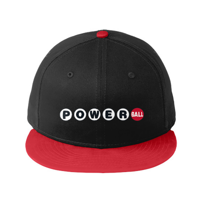Embroidered Flat Bill Snapback Cap 