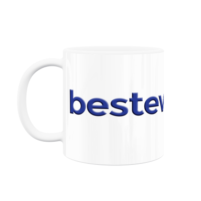 White Jumbo Mug -  20oz