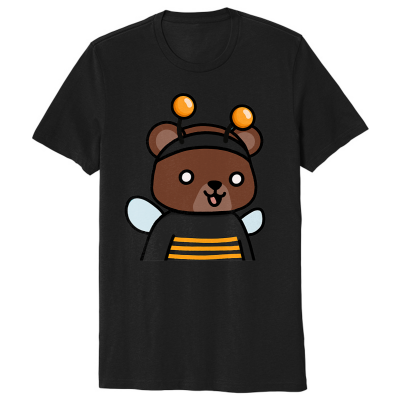 Based Bears #5 Organic Cotton Tee GreenGloo