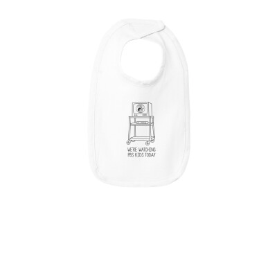 "Watching PBS KIDS" Infant Jersey Bib