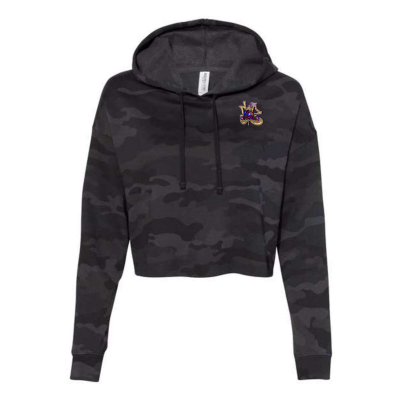 Skullbombs SB Women’s Lightweight Cropped Hooded  Embroidered
