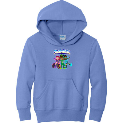 Skillsville Gamers - Youth Core Fleece Pullover Hooded Sweatshirt