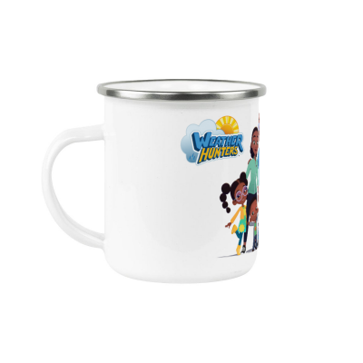 12 oz Weather Hunters Family Enamel Cup