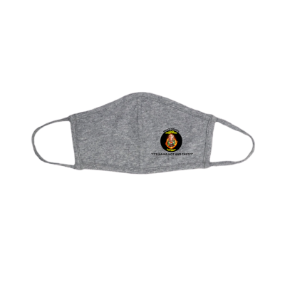 Grey NogginBlast! Face Mask (Embroidered)