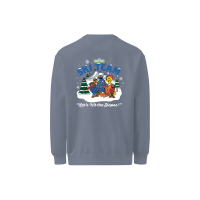 Sesame Street Ski Team Adult Unisex Sweatshirt