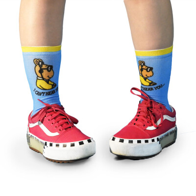 Arthur "I Can't Hear You" Seamless 360-Printed Socks (Adult)