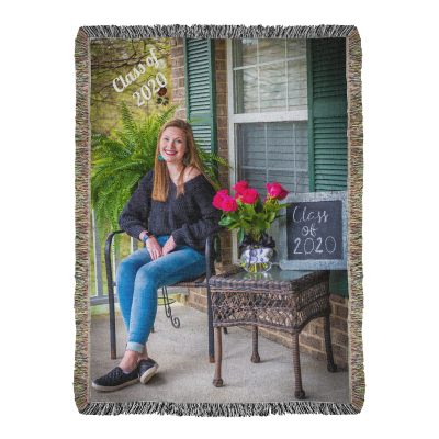 Woven Blankets - (52" x 37")
