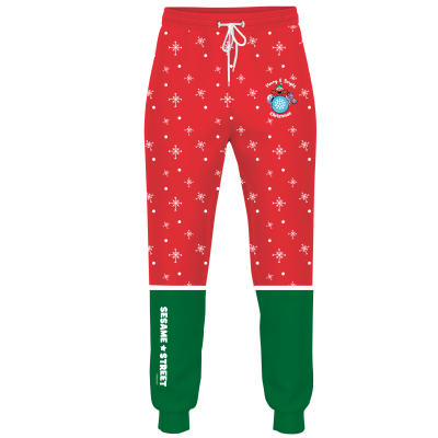 Merry and Bright Red Christmas - Adult Unisex Joggers