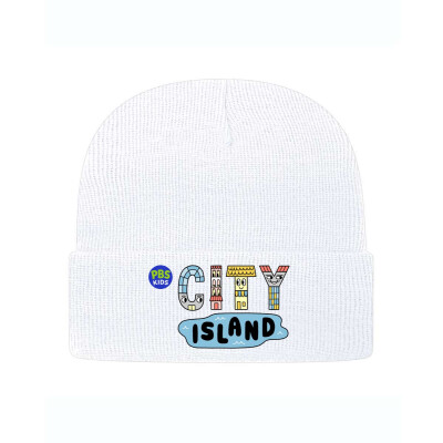 City Island Knit Beanie with Cuff - Printed