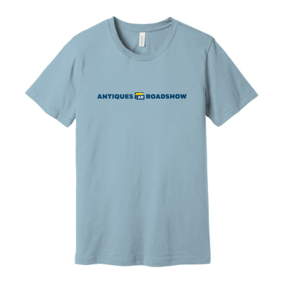 ANTIQUES ROADSHOW Navy Logo Adult T-shirt