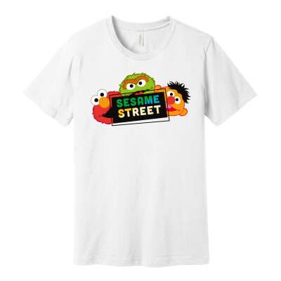 Sesame Street Trio Adult T-Shirt