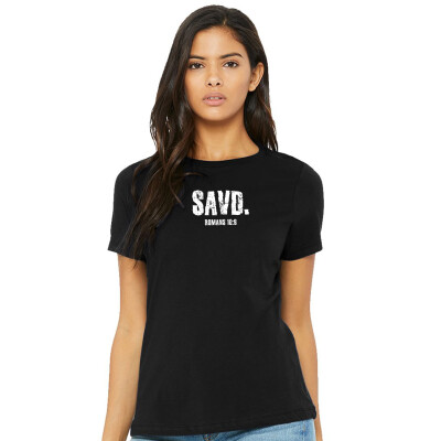 Saved Romans 10:9 T-Shirt