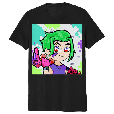 Bubble Gun Gang #4306 Organic Cotton Tee GnarFather