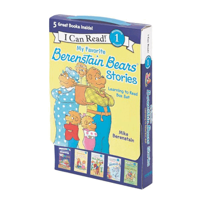 Berenstain Bears Stories: Learning to Read Books Box Set