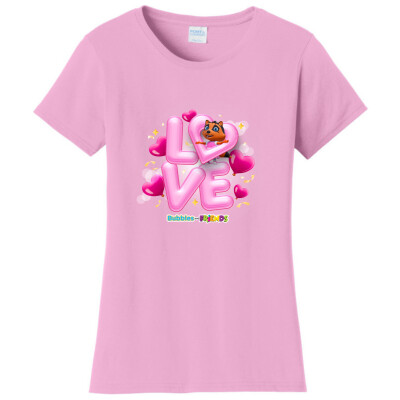 Bubbles & Friends Penny Love Womens T-Shirt