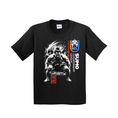 Sumo Man Youth Heavy Cotton 100% Cotton T-Shirt