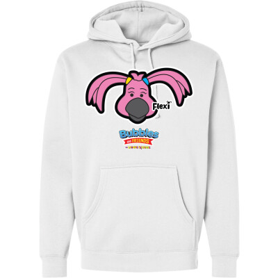 Bubbles & Friends- Friends from Happyville 'Flexi' Midweight Hooded Sweatshirt- Unisex