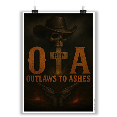 OTA RIP Poster: 23.4" x 16.5"