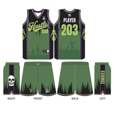 ZOMBIES - CUSTOM BASKETBALL UNIFORM