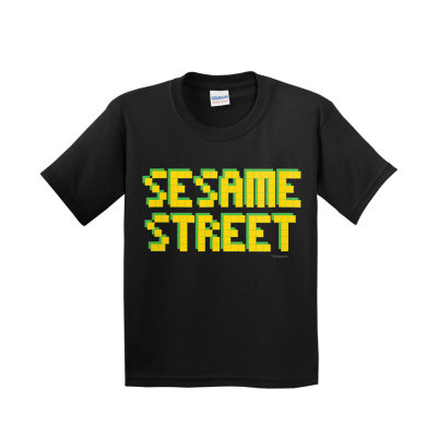 Sesame Street 8Bit Kids T Shirt