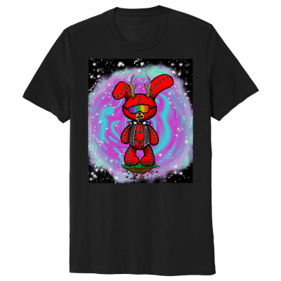 Stuffy Bunny #184 Organic Cotton Tee Nightman