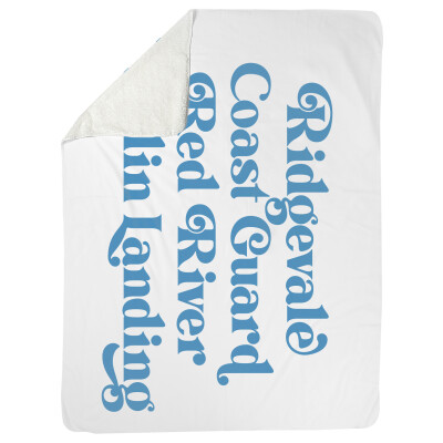 Cape Cod- Sherpa Blanket - 60" x 80"