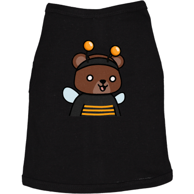 Based Bear #5 Dog T-Shirt GreenGloo