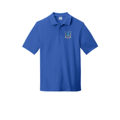 Port & Company® Men's Embroidered Combed Ring Spun Pique Polo