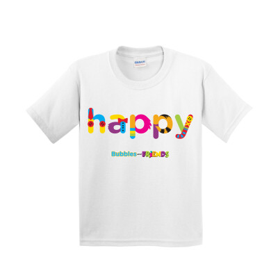 Bubbles and Friends - Happy Children T-Shirt