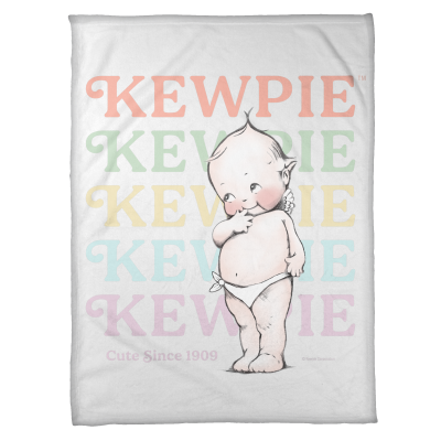 Kewpie® "Repeat" / Fleece Blanket (30" x 40")