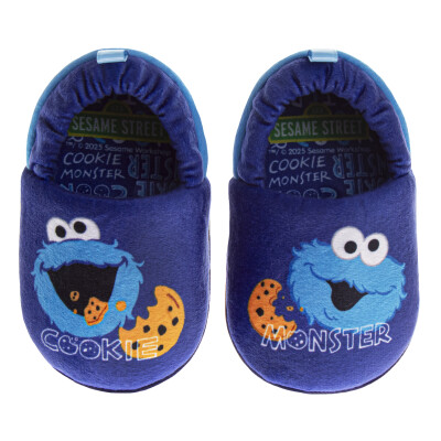 Sesame Street Cookie Monster Slippers - Toddler and Kids