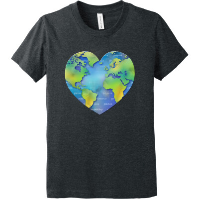 Youth Heather Short Sleeve Tee