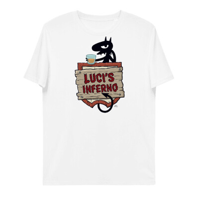 Luci's Inferno Sign - Unisex Organic Cotton T-Shirt | Stanley/Stella STTU755