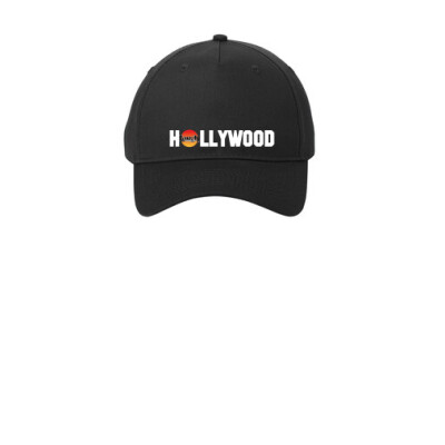 Classic Hollywood Five-Panel Twill Cap