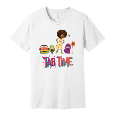 Animated Ms. Tab and Friends T-Shirt (Adult)